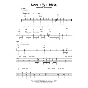 Love In Vain Blues